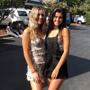 Olivaceous Ruffled Mini Dress